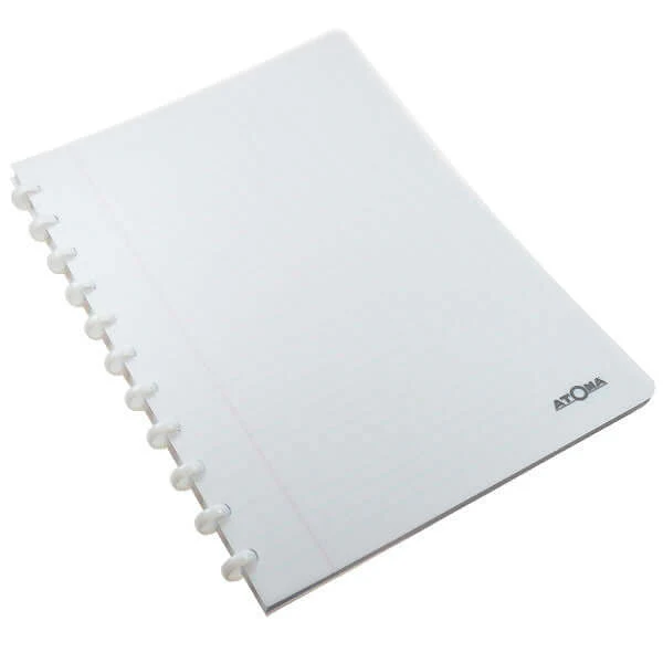 Atoma Classic Colours Polypropylene Cover Disc-Bound Refillable Notebook 210 x 297 - Image 3
