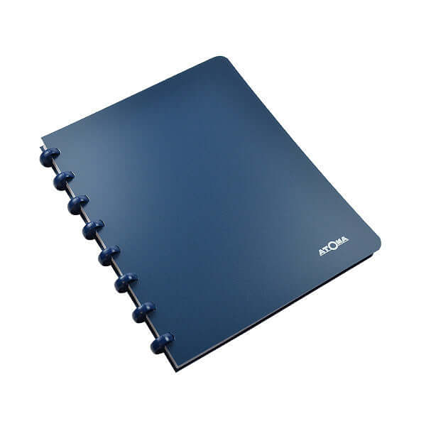 Atoma Classic Colours Polypropylene Cover Disc-Bound Refillable Notebook 195 x 210 - Image 3