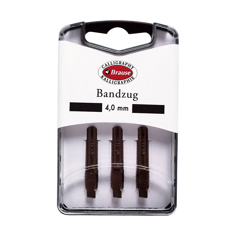 Brause Nibs Set of 3 Bandzug (Angled Square Cut) - Image 7
