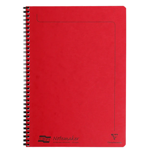 Clairefontaine Europa Notemaker Wirebound Notebook A4 (210x297) - Image 4