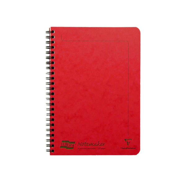 Clairefontaine Europa Notemaker Wirebound Notebook A5 (148x210) - Image 4