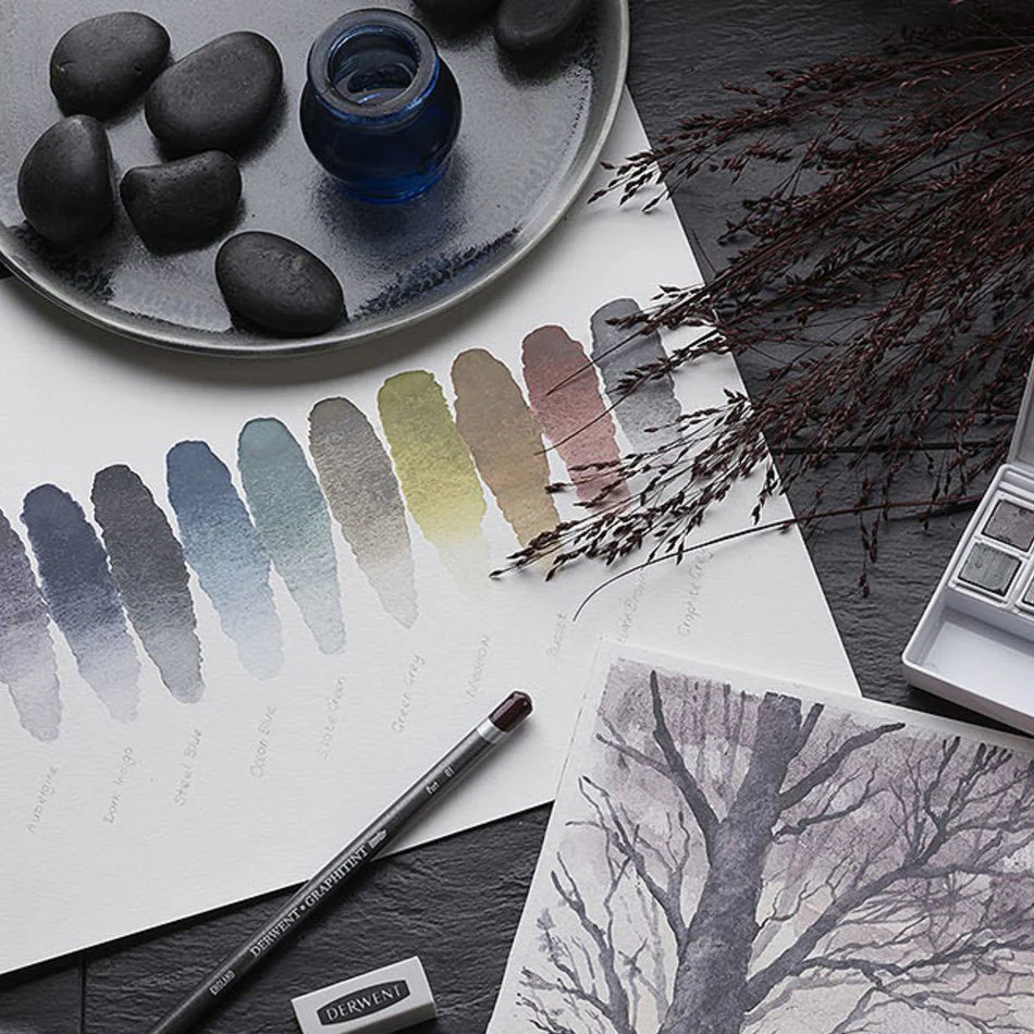 Derwent Graphitint Paint Pan Travel Set - Image 3