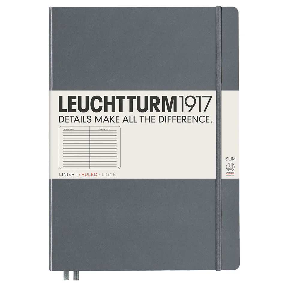 LEUCHTTURM1917 Hardcover Notebook Master Slim Anthracite - Image 7