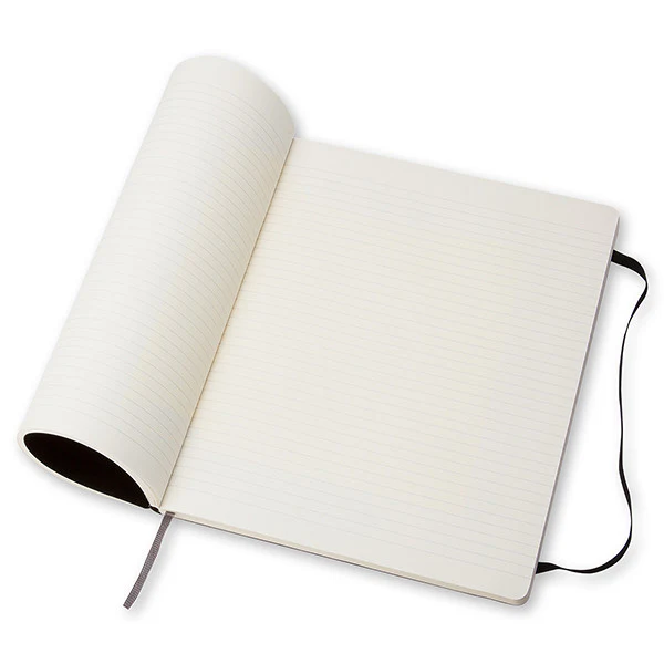 Moleskine Soft Cover Extra Large Notebook 190x250 Black - Image 3
