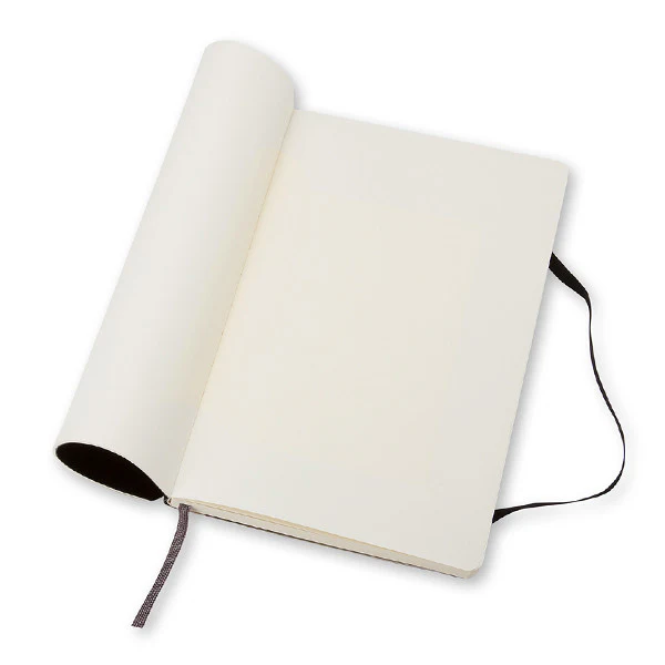 Moleskine Soft Cover Large Notebook 135x210 Sapphire Blue - Image 3